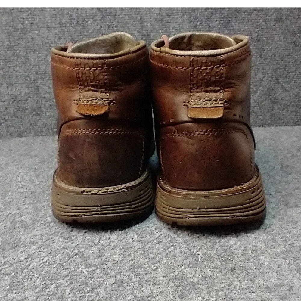 Merrell Cinnamon Brown Leather Chukka Boots Mens 13 J42131 Lace Up Moc Toe